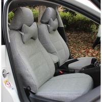 敬平新款四季通用亚麻汽车座套雪铁龙世嘉C3-XR爱丽舍 c2 C4L全包坐垫 如标题无您车型拍下留言车型即可 平