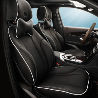 敬平汽车座套夏季全包围奥迪宝马大众迈锐宝专用坐垫四季通用 默认5座,5座以上暂不适配 平