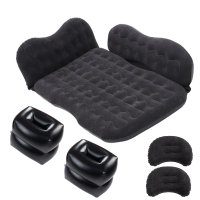 敬平适用本田思域xrv雅阁crv车载充气床汽车用后排睡垫轿车后座气垫床 [波浪纹+大双档]亲肤植绒(漏气包换)+超豪款 