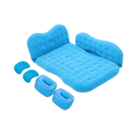 敬平途乐Y62专用充气床后排SUV车载分体旅行床汽车用双人气垫床 蓝色 平