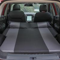 敬平汽车自动充气床垫SUV越野车专用车载旅行床后备箱气垫床成人睡垫 加厚黑灰 平