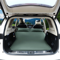 敬平车载充气垫床suv后备箱睡觉汽车床垫专用轿车后排通用旅行床 军绿色★麂皮绒面料★平面款式★厚度4-5公分 平