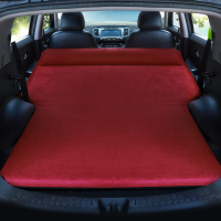 敬平车内睡觉床本田缤智XRVCRV冠道专用床垫车后备箱睡垫充气床气垫床 豪华B款麂皮绒-酒红色 平