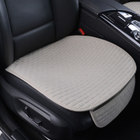 敬平日产奇骏汽车坐垫亚麻夏季单片尼桑轩逸天籁逍客专用四季通用座垫 亚麻三件套(原色砖块) 平