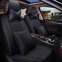 敬平冰丝汽车坐垫夏季奥迪A6L A4L A8L Q5L专用A3A7Q3Q7Q2L全包围座垫 酷黑豪华版
