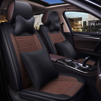 敬平冰丝汽车坐垫夏季奥迪A6L A4L A8L Q5L专用A3A7Q3Q7Q2L全包围座垫 黑咖豪华版