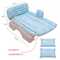 敬平后排旅行床轿车睡垫通用SUV车内睡觉床气垫床 有挡牛津布★漏气包换-火烈鸟 平
