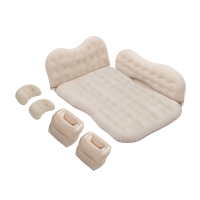 敬平宝马x1x5x6x3x4z4i3车载充气床汽车成人床垫后排轿车后座睡垫床 [宝马]米色 后排座椅用 平