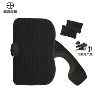 敬平宝马5系3系X5X6X1X3车载充气床气垫床轿车后排睡垫床垫车内睡觉床 [侧挡+直条纹]亲肤植绒*[漏气包换]经典 