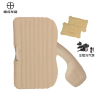敬平宝马5系3系X5X6X1X3车载充气床气垫床轿车后排睡垫床垫车内睡觉床 [侧挡+直条纹]亲肤植绒*[漏气包换]经典 