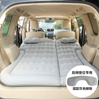 敬平普拉多汉兰达霸道rav4荣放车床汽车载充气床垫车中suv专用充气垫 SUV后备箱/轿车后排座椅两用-灰色(带后座使 