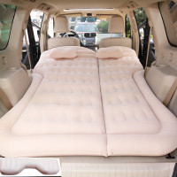 敬平途昂X汽车充气床垫SUV专用后备箱睡垫车载后排睡觉气垫床 SUV蜂窝款植绒米配车载电泵脚登 平