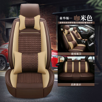 敬平川汽野马T70 T80 F12 F16 F99坐套冰丝汽车座套四季通用全包坐垫 豪华版 咖米色(全包) 平