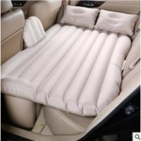 敬平车载充气床垫儿童床气垫SUV轿车中汽车用自驾游旅行后排睡垫用品 米色牛津布(带气泵) 平