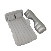 敬平适用别克车载充气床阅朗英朗凯越君越轿车中旅行床垫汽车后排睡垫 直纹至尊护头挡-灰色 平