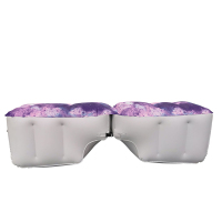 敬平车载间隙垫轿车后排座充气儿童汽车分体可折叠睡觉SUV旅行床垫 紫色 平气垫床