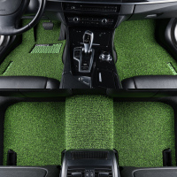 敬平正品加厚汽车丝圈脚垫专车定制无异味汽车用品地垫地毯 尊享系列-橄榄绿色 平