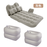 敬平吉利帝豪专用车载充气床垫汽车后排充气床后座休息床旅行床睡觉垫 [升级款][植绒面料]蜂窝纹-灰色 平