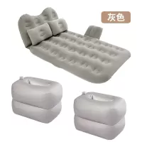 敬平大众polo专用车载充气床垫汽车后排充气床后座休息床旅行床睡觉垫 [升级款][植绒面料]蜂窝纹-灰色 平