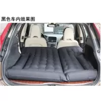 敬平宝马7系730Li740Li750车载充气床垫后排气垫床旅行床汽车用后座 磨毛布加厚后备箱款用-[黑色] 平