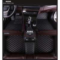 专用沃尔沃XC60 S60L S90 XC90 V40 S80L V60 s40全包围汽车脚垫 [单层全包围]绗绣黑色+