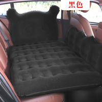 敬平沃尔沃xc90/s60l/xc60/s90新能源专用汽车载充气床垫后排睡觉 [卡通植绒面料]黑色-带护头挡 儿 