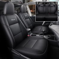 丰田rav4荣放专用汽车坐垫全包座套座椅套四季通用13/16/19/20款 13-20款RAV4标准版全黑