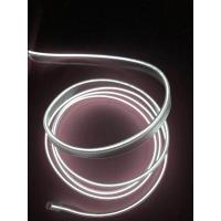 敬平led汽车氛围灯车内 改装气氛灯内饰冷光线带边夹式装饰灯条车门灯 一米[白色]配驱动器 平踏板汽车灯