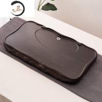 HAOYANGDAO茶盘家用简约酸枝茶台功夫茶具套装整块黑檀木实木大号花梨木茶海