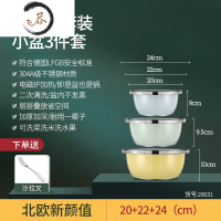 HAOYANGDAO不锈钢盆304级汤盆洗菜盆厨房小盆子家用和面盆洗奶瓶盆