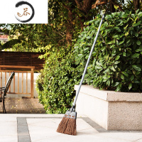 HAOYANGDAO网红户外扫把单个硬毛扫院子家用扫帚器室外庭院长柄小笤帚大竹