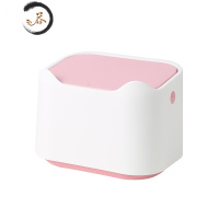 HAOYANGDAO小垃圾桶桌面迷你可爱带盖办公桌餐桌小号桌上垃圾桶床上简约卧室