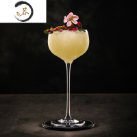 HAOYANGDAO 日式水晶高脚鸡尾酒杯 马天尼杯 专业调酒杯 红酒杯