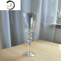 HAOYANGDAO流光彩虹香槟杯 水晶玻璃气泡酒杯 甜酒杯起泡酒杯子仪式感高脚杯 流光彩虹红酒杯单只