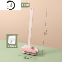 HAOYANGDAO免拆洗纱窗清洗器家用长柄窗纱双面擦多功能高楼玻璃窗户清洁刷 两用纱窗刷粉色[赠挂钩]擦玻璃器