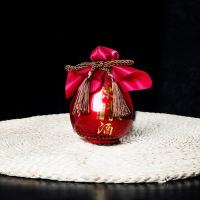 HAOYANGDAO酒瓶空瓶仿陶小酒壶婚庆酒瓶结婚用喜字1斤瓶酒坛子套装家用500m 红原浆烫金瓶单个酒具