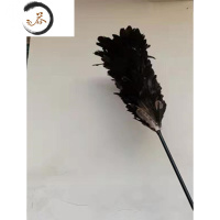 HAOYANGDAO 可伸缩鸡毛掸子家用车用加厚除尘掸壁纸清洁 1.2米可伸缩扫房毛区35cm