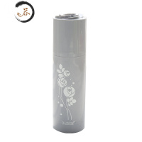 HAOYANGDAO旅行牙刷盒便携式洗漱杯刷牙漱口杯套装牙缸大号牙膏筒牙具收纳盒 印花款-灰色