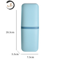 HAOYANGDAO旅行装洗护套装洗漱杯出差洗漱包便携分装瓶收纳包旅行游用品男女 浅蓝色