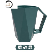 HAOYANGDAO北欧家用漱口杯情侣创意刷牙杯子牙缸漱口牙杯简约口杯洗漱杯套装 墨绿[送牙刷1支]