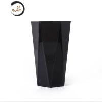 HAOYANGDAO简约漱口杯家用情侣洗漱杯套装塑料牙刷置物架旅行刷牙杯旅游便携 磐石黑