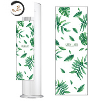 HAOYANGDAO防直吹圆柱空调挡风板立式通用出风口挡板罩婴幼儿fang柜机遮风板 圆柱通用--北欧枫叶 110防尘罩