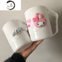 HAOYANGDAO日系玉桂狗牙杯可爱宿舍居家漱口杯牙刷杯简约大耳狗牙刷收纳水杯 玉桂狗杯自选俩个洗漱杯