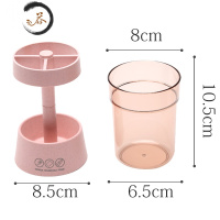 HAOYANGDAO牙刷杯子牙膏收纳盒可爱学生宿舍洗漱口杯女生少女用用品刷牙套装 台灯洗漱杯/粉色
