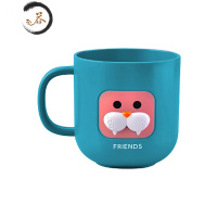 HAOYANGDAO漱口杯创意可爱洗漱杯情侣刷牙杯子学生宿舍牙缸家用简约牙刷杯 小豹