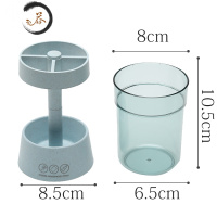 HAOYANGDAO牙刷杯子牙膏收纳盒可爱学生宿舍洗漱口杯女生少女用用品刷牙套装 台灯洗漱杯/蓝色