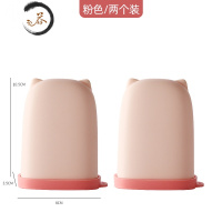 HAOYANGDAO塑料带锁扣旅行肥皂盒迷你便携香皂盒创意硅胶带盖密封防水皂盒 北欧粉2个[带硅胶密封盖]