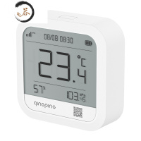 HAOYANGDAO电子温湿度气压计工业高精度记录仪智能远程报警充电室内大棚 LoRa 低温气压版湿度计