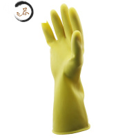 HAOYANGDAO乳胶洗衣家务洗碗橡胶皮手套加厚耐磨女防水厨房耐用牛筋劳保 牛牌加厚10双 M