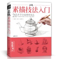 正统素描技法入 零基础自学教程书籍铅笔绘画画册临摹范本单体石膏几何体静物人物成人初学者起步结构教材 杨建飞